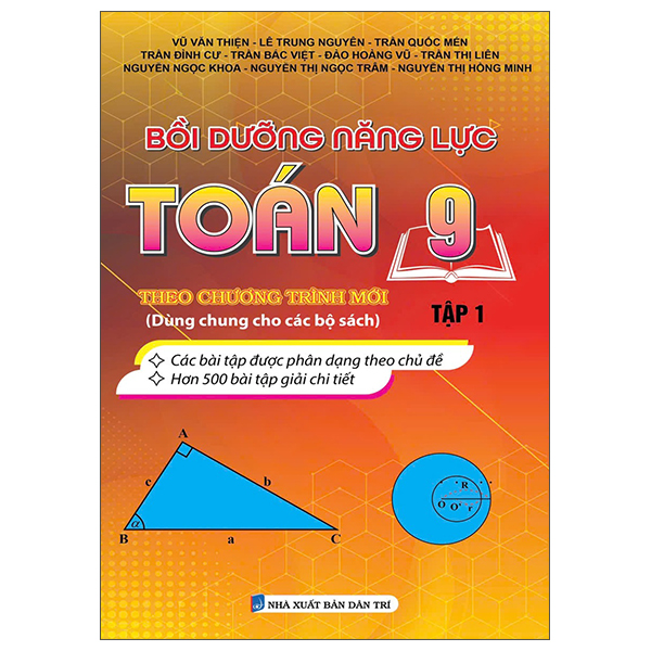Bộ
						
										
										Bồi Dưỡng Năng Lực Toán 9 - Tập 2