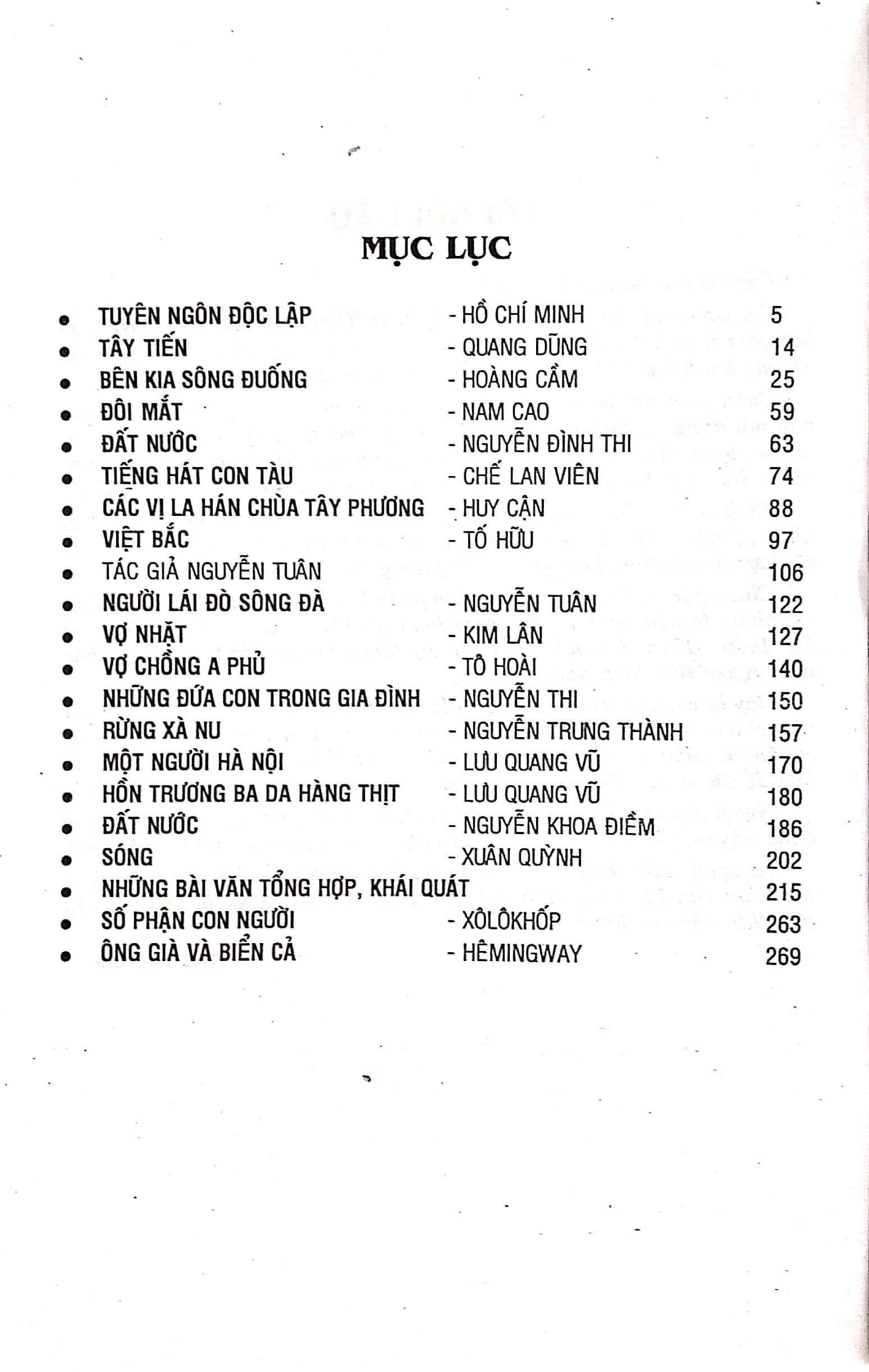 bộ bồi dưỡng văn năng khiếu 12