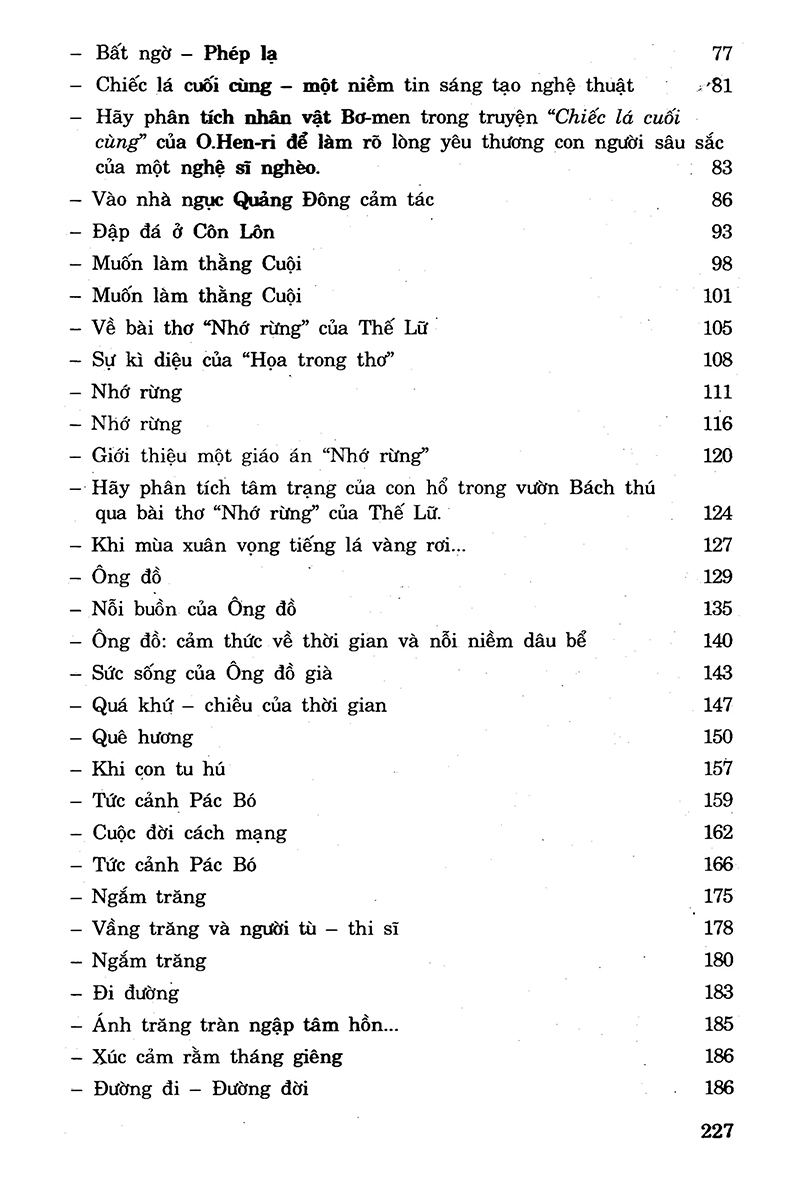 bộ bồi dưỡng văn năng khiếu 8