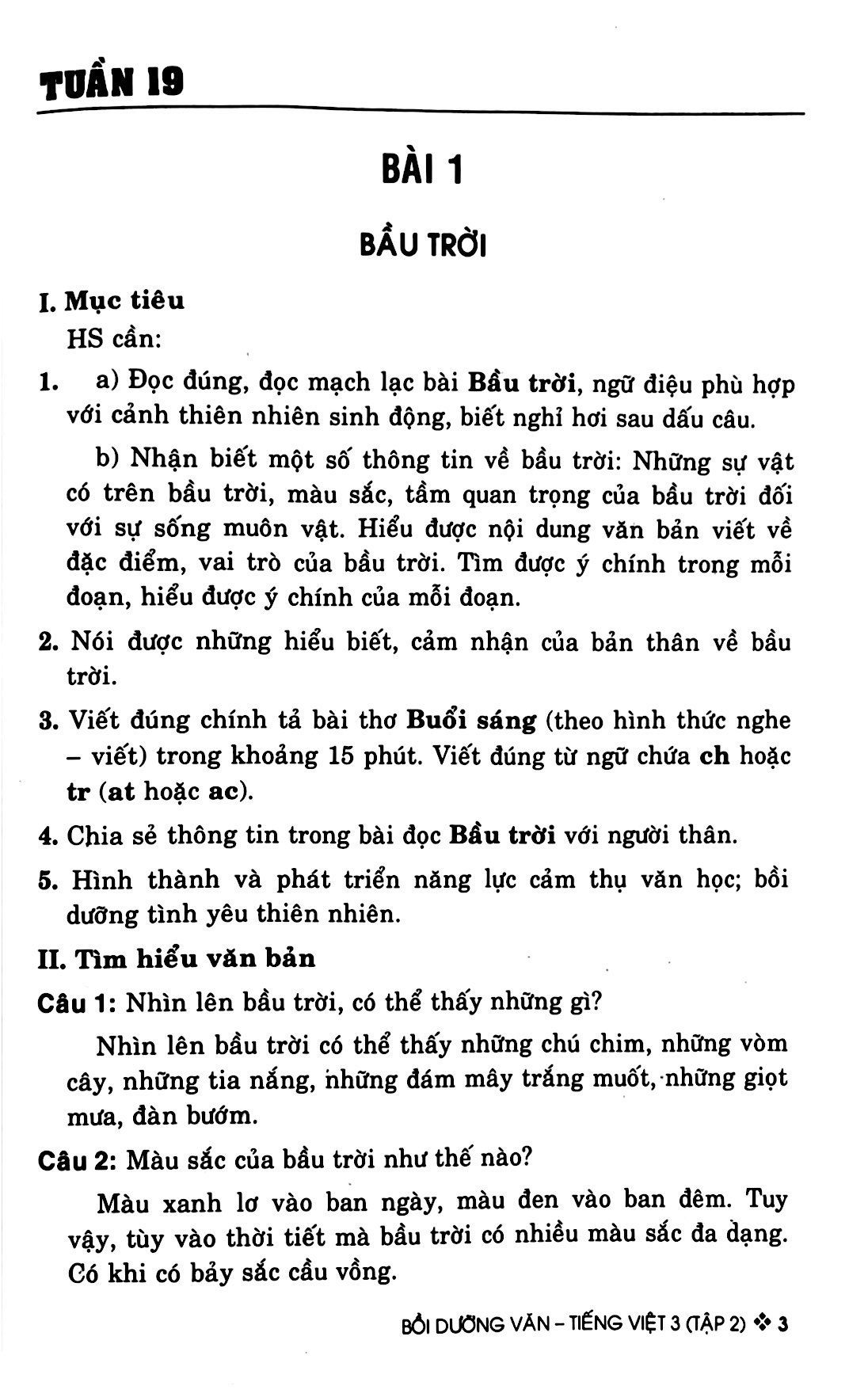 bộ bồi dưỡng văn - tiếng việt 3 - tập 2 (theo chương trình giáo dục phổ thông mới - bám sát sgk kết nối tri thức với cuộc sống)