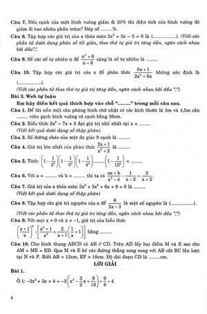 bộ bồi dưỡng violympic toán 8 - tập 2