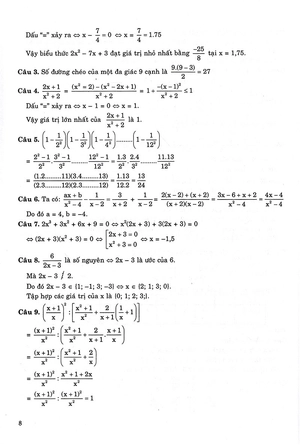 bộ bồi dưỡng violympic toán 8 - tập 2