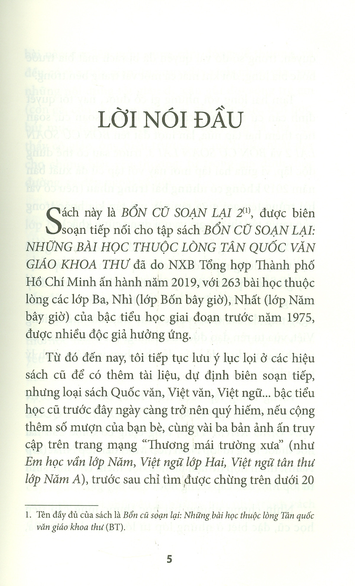 bộ bổn cũ soạn lại 2 - những bài học thuộc lòng - tân quốc văn giáo khoa thư