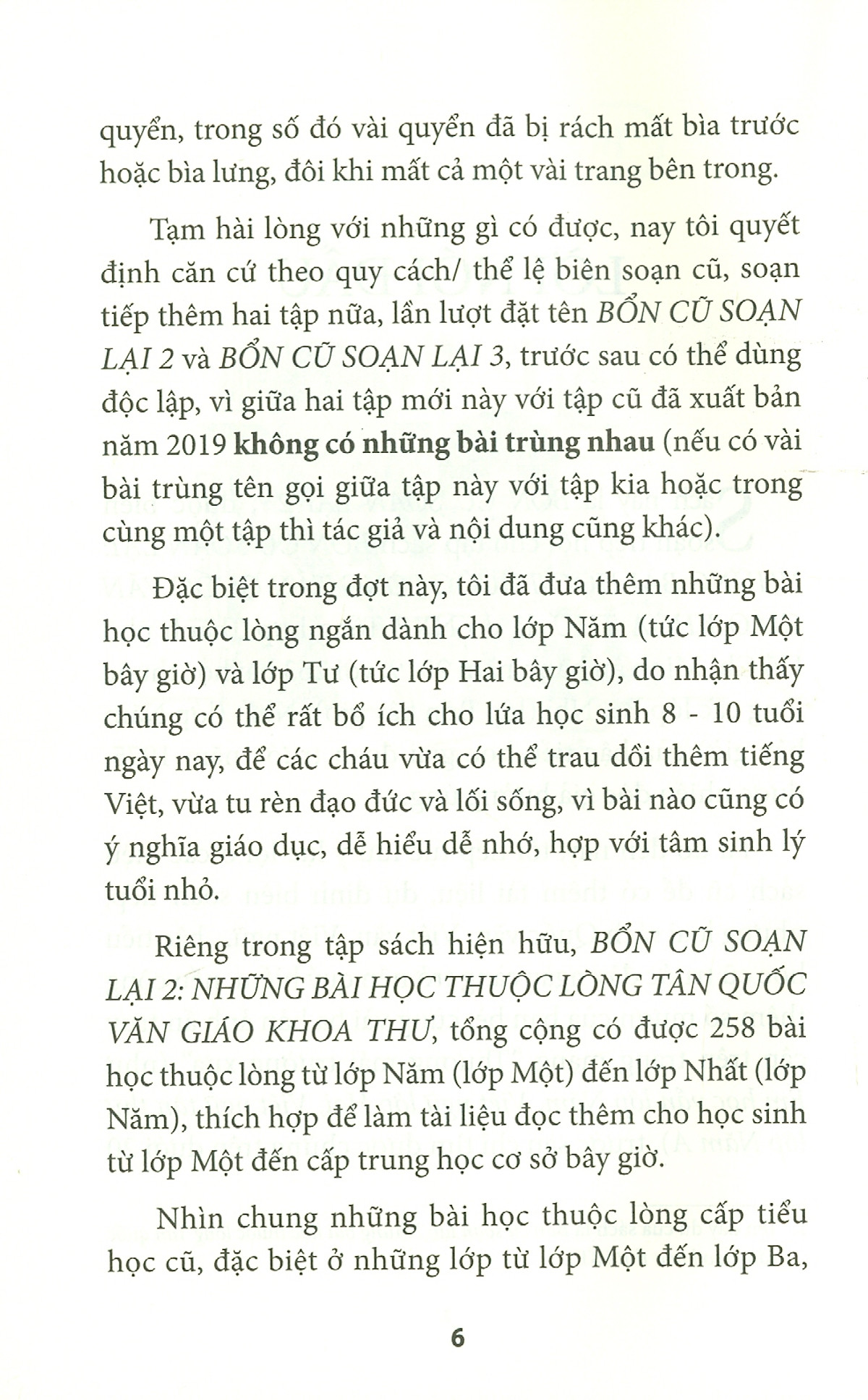 bộ bổn cũ soạn lại 2 - những bài học thuộc lòng - tân quốc văn giáo khoa thư