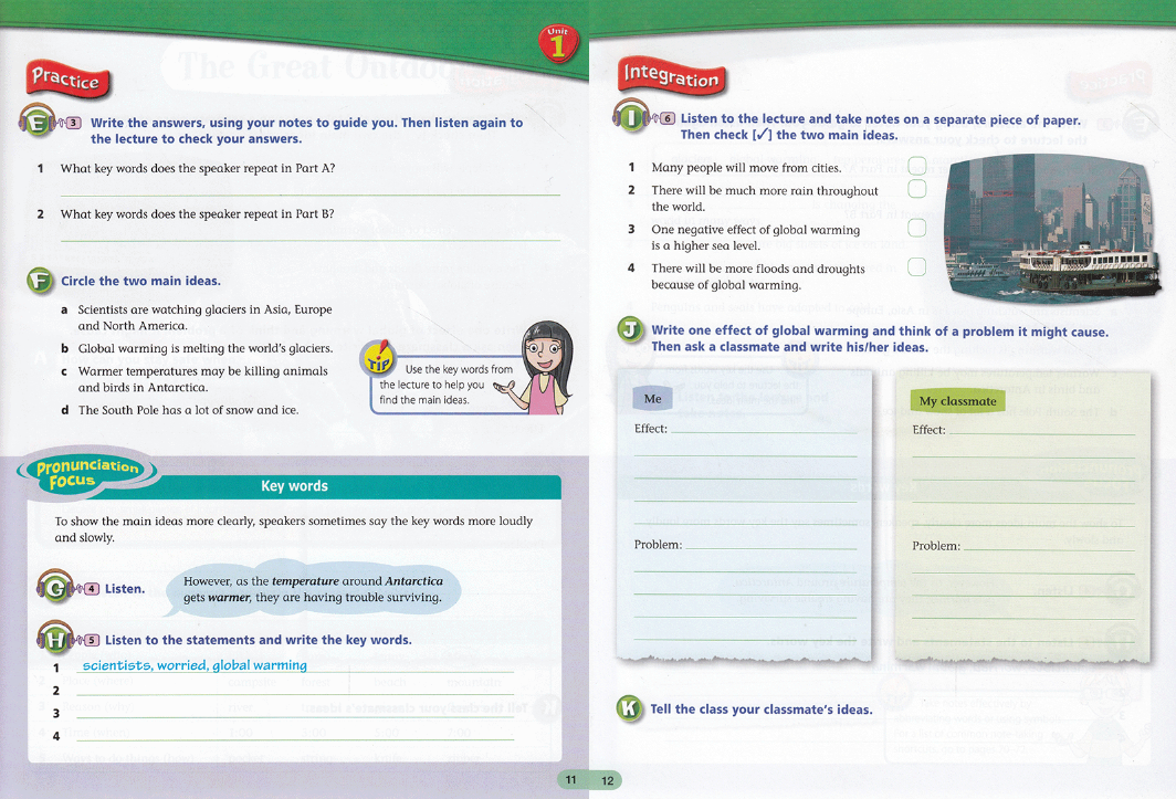 bộ boost! listening student book with cd (level 2)