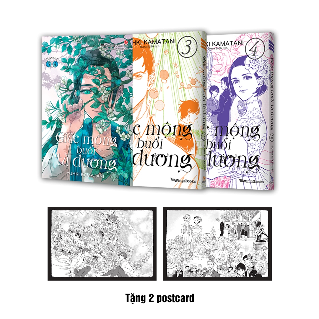 Bo
						
										
										Boxset Giac Mong Buoi Ta Duong - Tap 3 + 4 (Bo 2 Tap) - Tang Kem 2 Postcard
