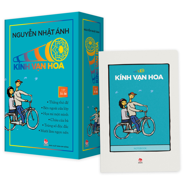 Bộ Boxset Kính Vạn Hoa - Bộ Kỉ Niệm 30 Năm: Tập 13 - 18 (Hộp 6 Tập) - Tặng Kèm Sổ Tay Kính Vạn Hoa