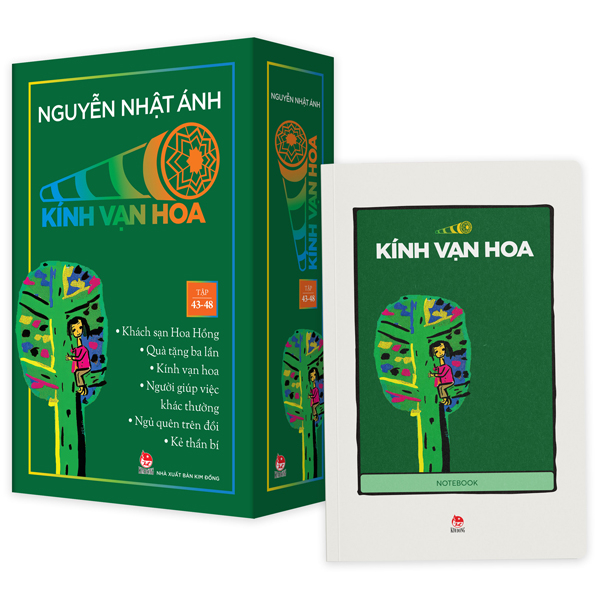 Bộ Boxset Kính Vạn Hoa - Bộ Kỉ Niệm 30 Năm: Tập 13 - 18 (Hộp 6 Tập) - Tặng Kèm Sổ Tay Kính Vạn Hoa
