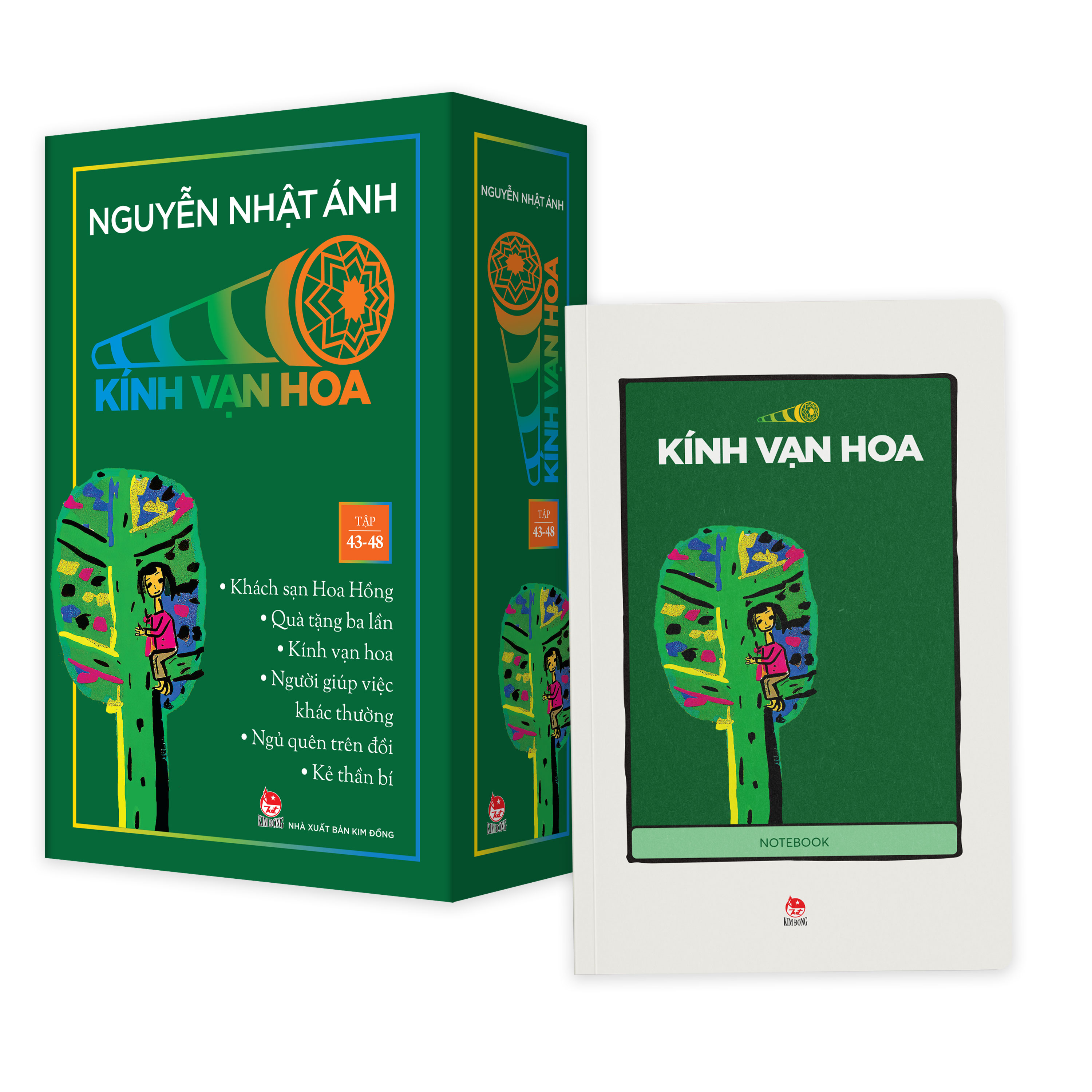 Boxset Kính Vạn Hoa - Bộ Kỉ Niệm 30 Năm: Tập 43 - 48 (Hộp 6 Tập) - Tặng Kèm Sổ Tay Kính Vạn Hoa
