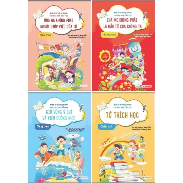 Bo
Boxset Nhat Ky Truong Thanh Cho Hoc Sinh Tieu Hoc - Phan 1 (Bo 4 Cuon)