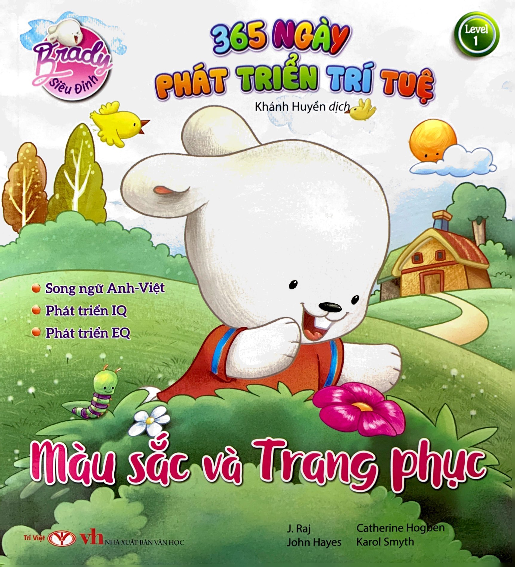 bộ brady siêu đỉnh - 365 ngày phát triển trí tuệ - level 1 - màu sắc và trang phục