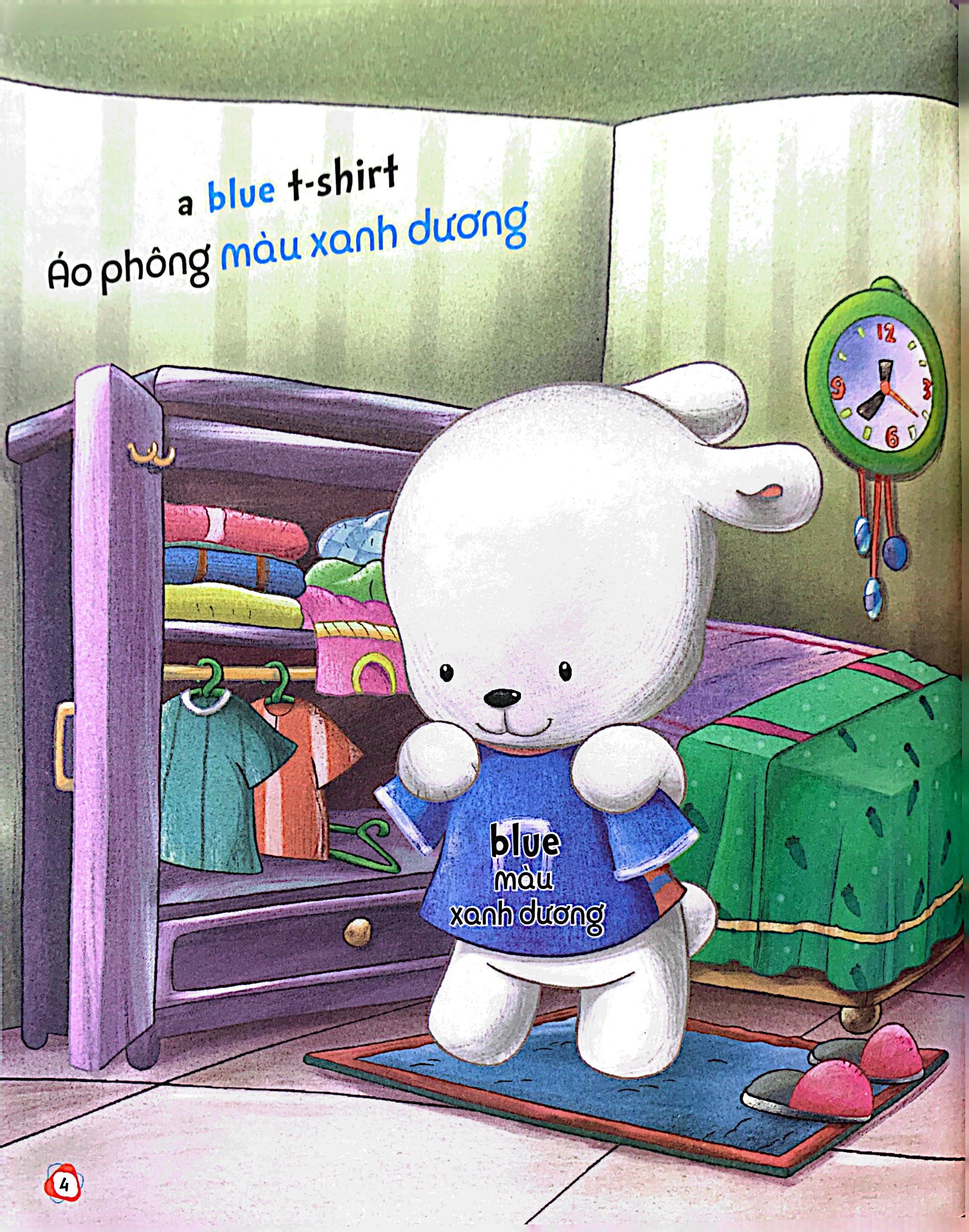 bộ brady siêu đỉnh - 365 ngày phát triển trí tuệ - level 1 - màu sắc và trang phục