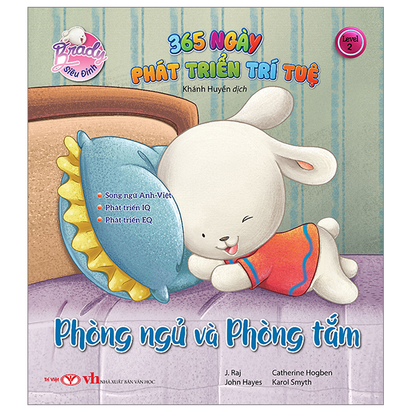 bộ brady siêu đỉnh - 365 ngày phát triển trí tuệ - level 2 - phòng ngủ và phòng tắm