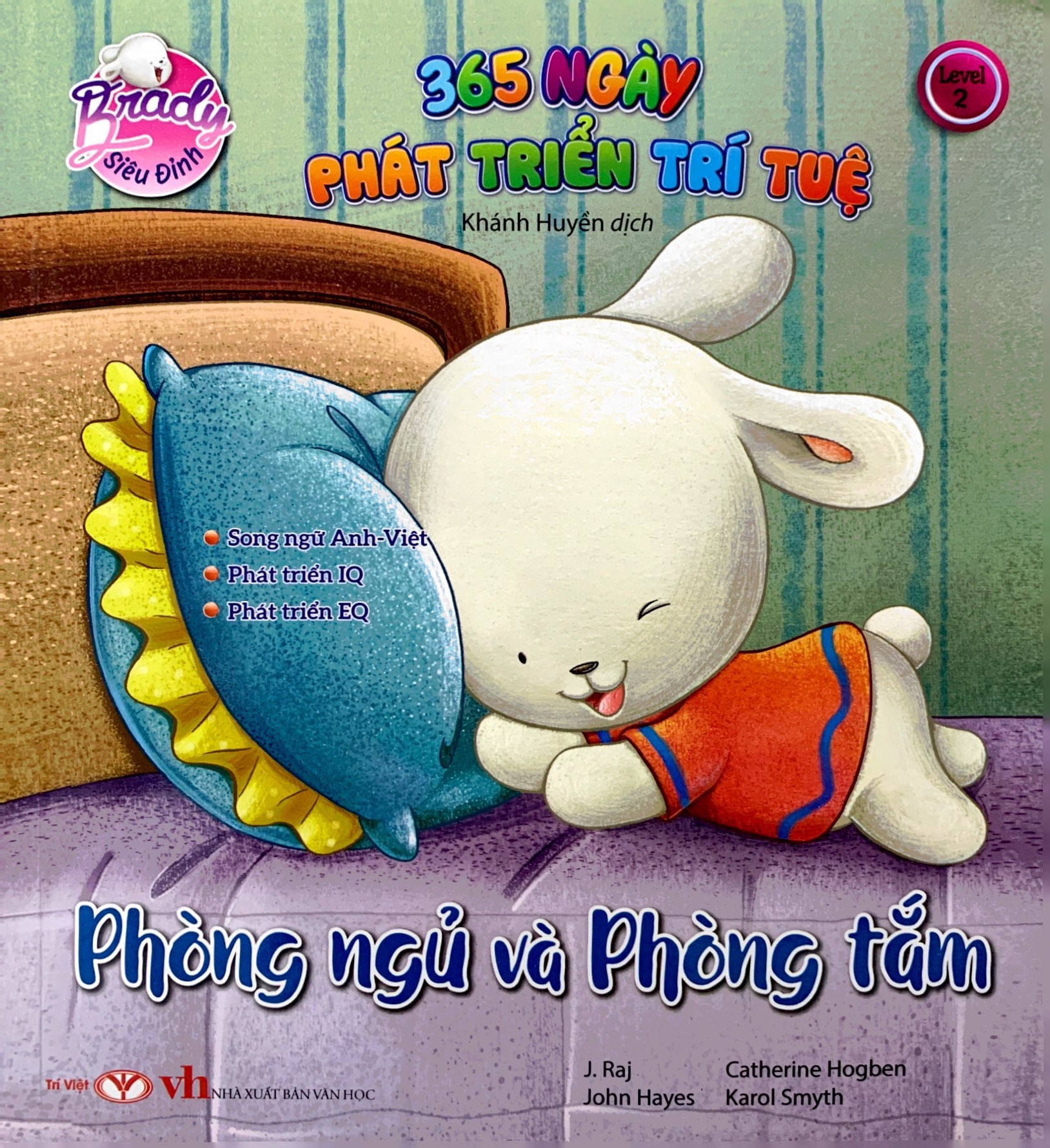 bộ brady siêu đỉnh - 365 ngày phát triển trí tuệ - level 2 - phòng ngủ và phòng tắm