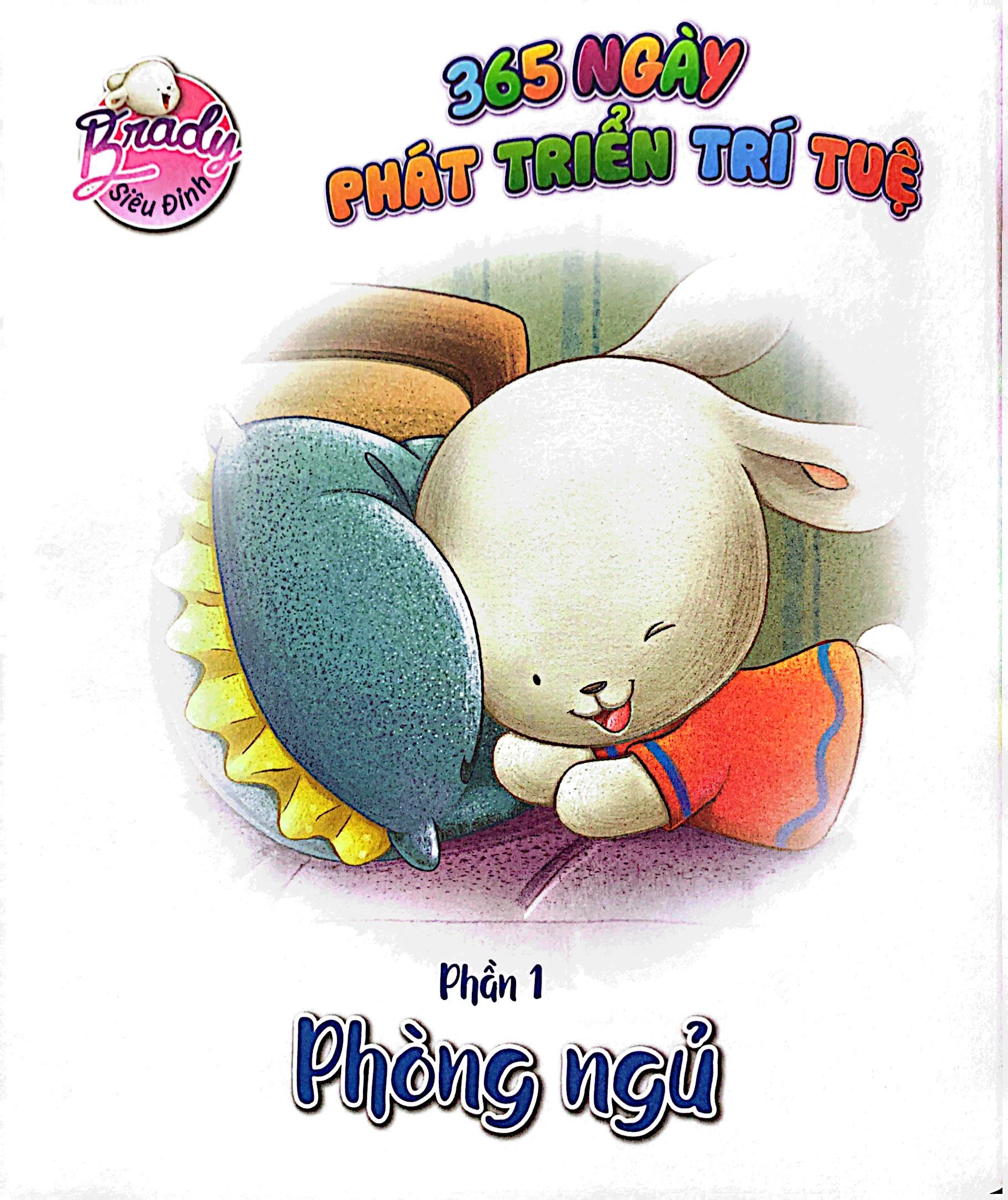 bộ brady siêu đỉnh - 365 ngày phát triển trí tuệ - level 2 - phòng ngủ và phòng tắm