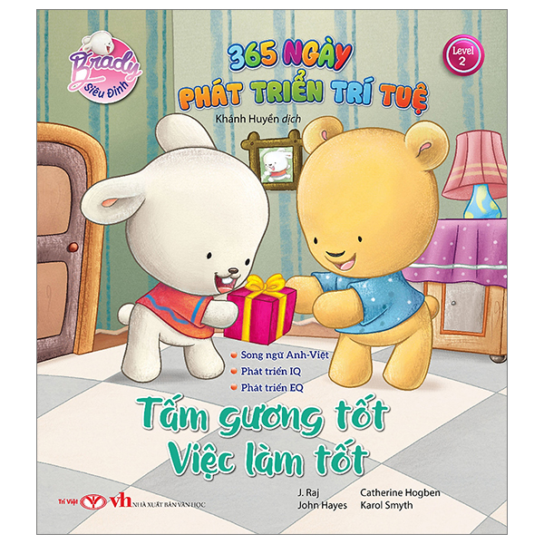 bộ brady siêu đỉnh - 365 ngày phát triển trí tuệ - level 2 - tấm gương tốt-việc làm tốt