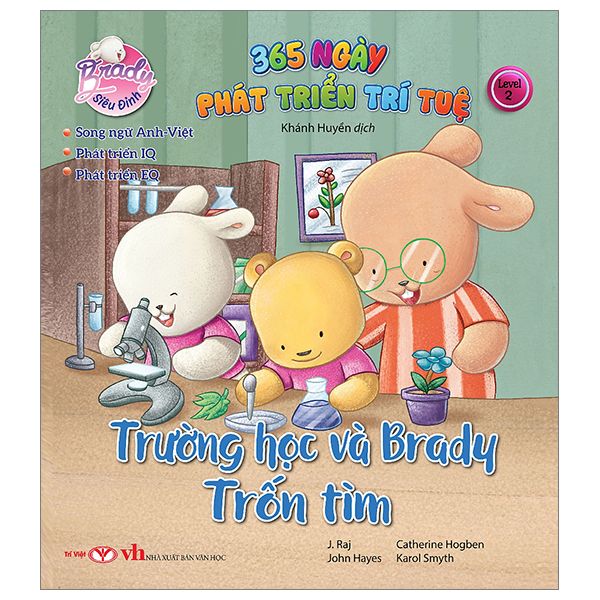 bộ brady siêu đỉnh - 365 ngày phát triển trí tuệ - level 2 - trường học và brady chơi trốn tìm