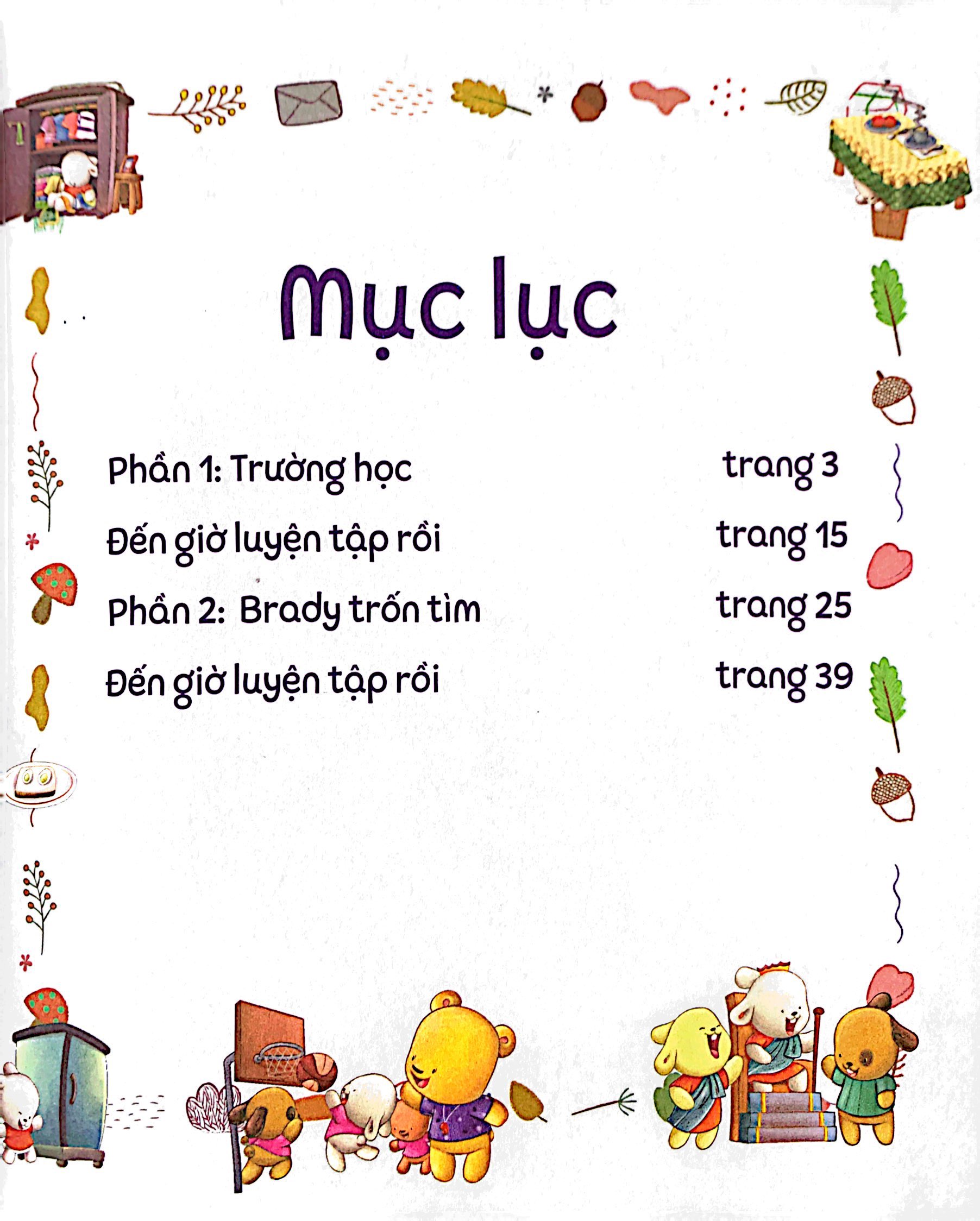 bộ brady siêu đỉnh - 365 ngày phát triển trí tuệ - level 2 - trường học và brady chơi trốn tìm