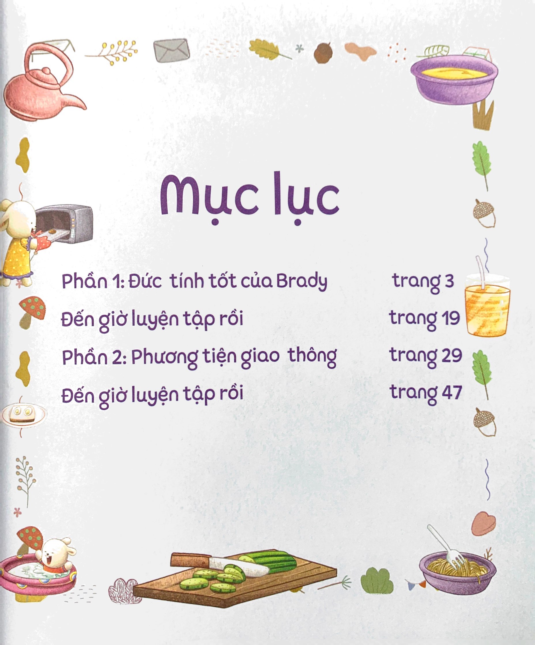 bộ brady siêu đỉnh - 365 ngày phát triển trí tuệ - level 3 - đức tính tốt và phương tiện giao thông