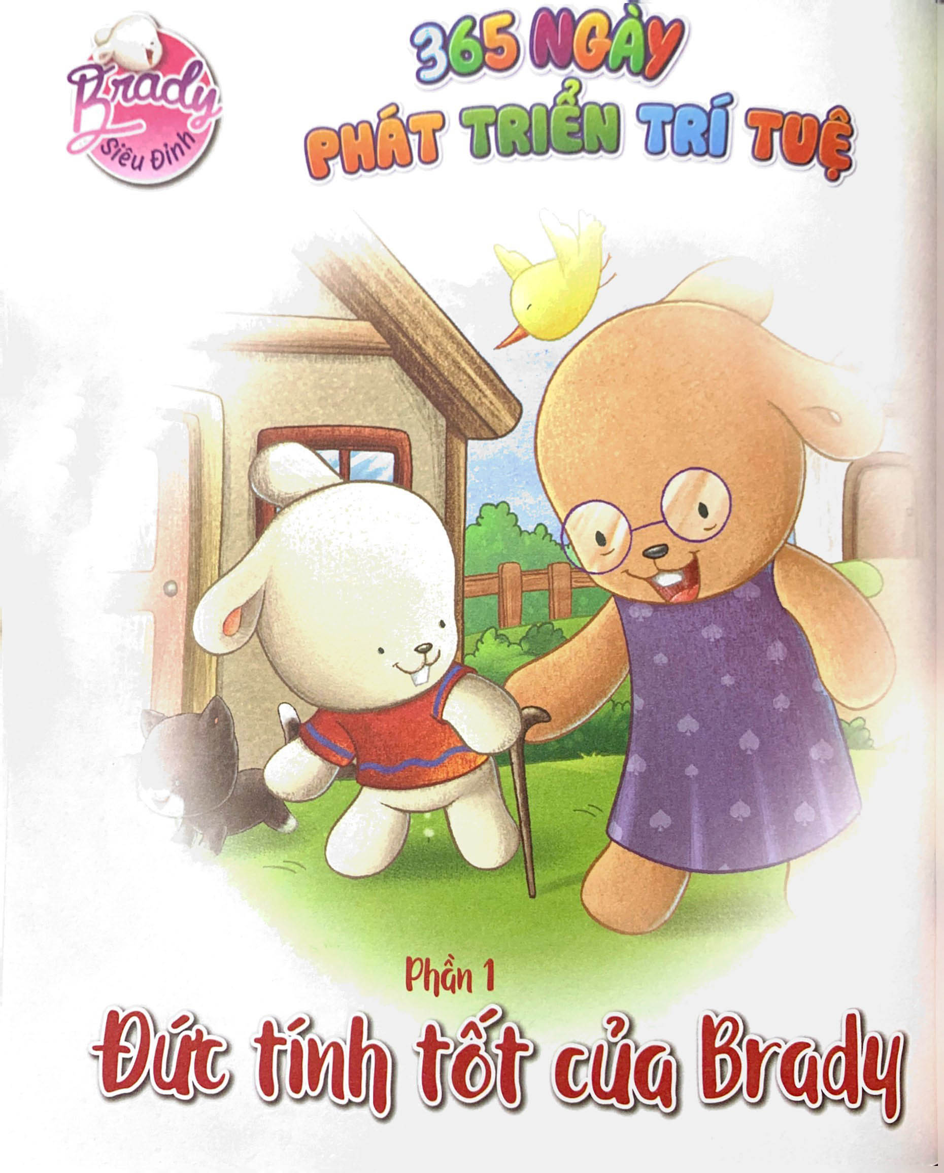 bộ brady siêu đỉnh - 365 ngày phát triển trí tuệ - level 3 - đức tính tốt và phương tiện giao thông