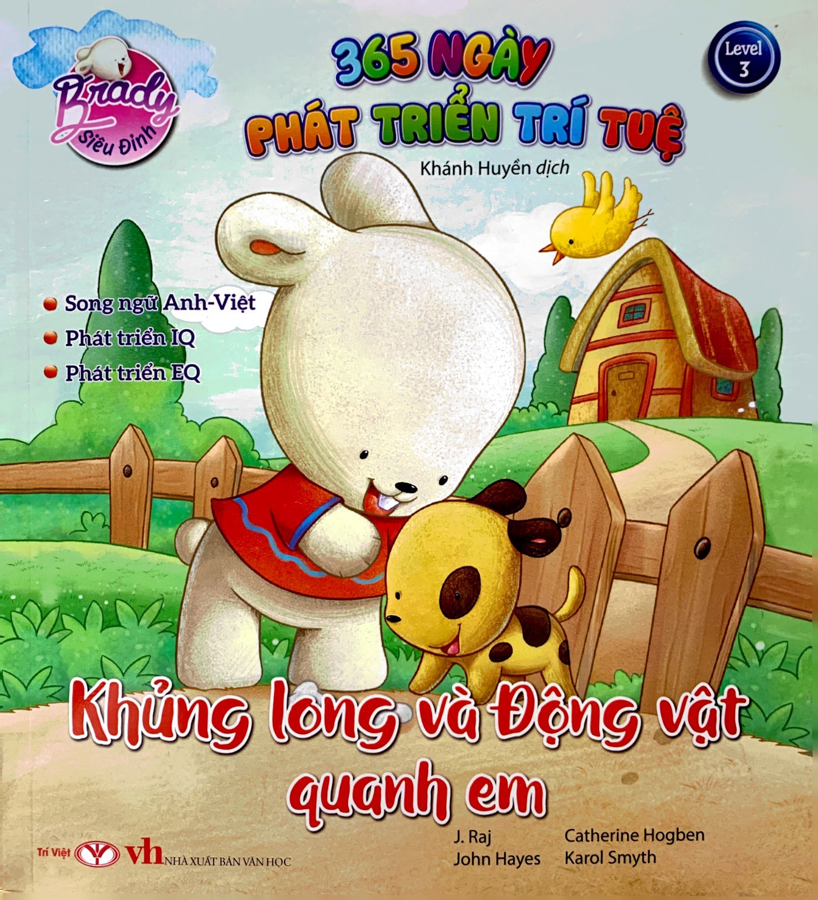 bộ brady siêu đỉnh - 365 ngày phát triển trí tuệ - level 3 - khủng long và động vật quanh em