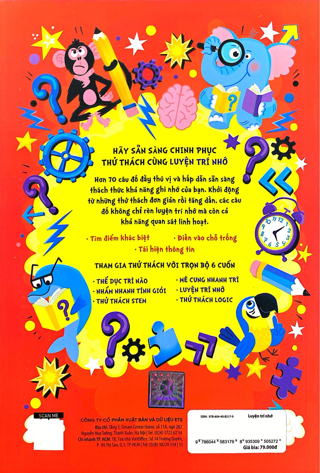 Bo
						
										
										Brain Games - Luyen Tri Nho - 70+ Cau Do De Tre Nho Lau, Hoc Sau