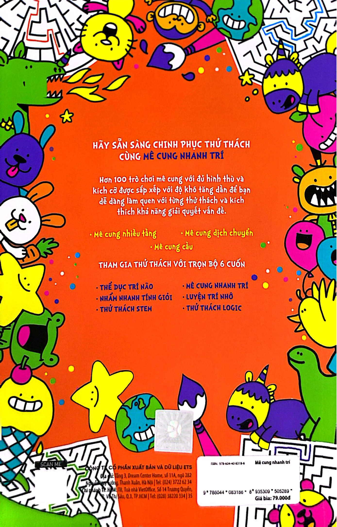 Bo
						
										
										Brain Games - Me Cung Nhanh Tri - 100+ Thu Thach De Tre Gioi Giai Quyet Van De