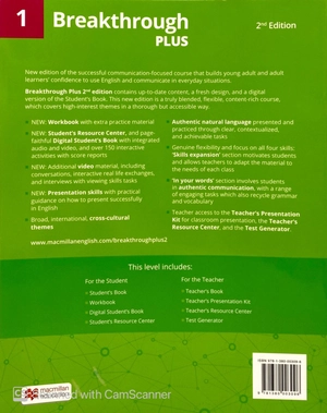 bộ breakthrough plus 2nd edition level 1 workbook pack