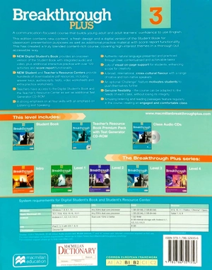 bộ breakthrough plus 3 student book with dsb pack