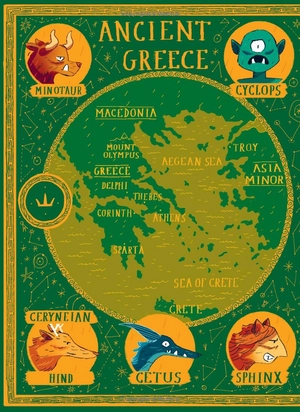 bộ brownstone's mythical collection 4: leo and the gorgon's curse