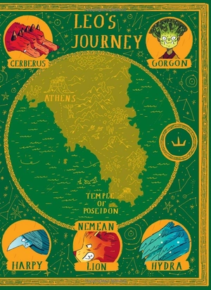 bộ brownstone's mythical collection 4: leo and the gorgon's curse