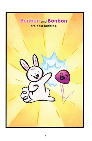 bộ bunbun & bonbon #2: hoppy go lucky: a graphix chapters book
