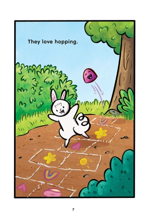bộ bunbun & bonbon #2: hoppy go lucky: a graphix chapters book