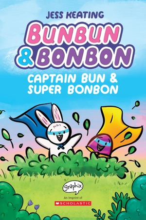 bộ bunbun & bonbon #3: captain bun & super bonbon: a graphix chapters book