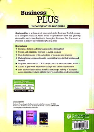 bộ business plus level 3 student's book