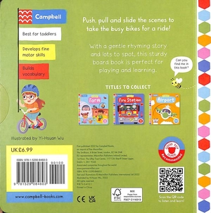 bộ busy bikes (campbell busy books 53)