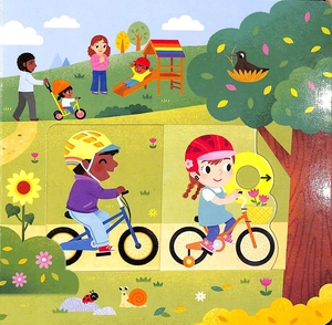 bộ busy bikes (campbell busy books 53)
