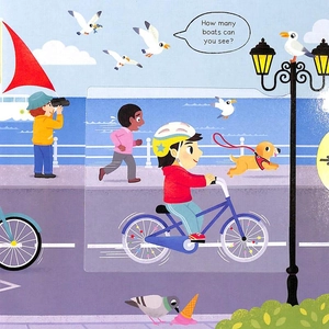 bộ busy bikes (campbell busy books 53)