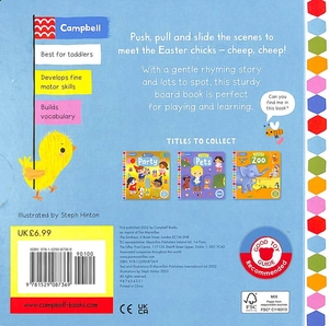 bộ busy easter chicks (campbell busy books 51)