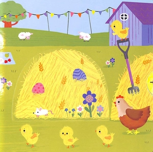 bộ busy easter chicks (campbell busy books 51)