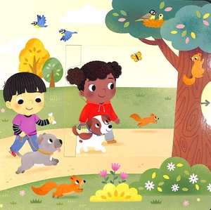 bộ busy puppies (campbell busy books 62)