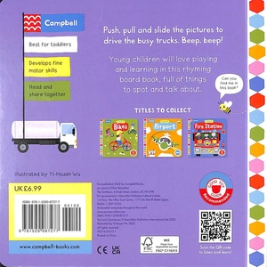 bộ busy trucks (campbell busy books 63)