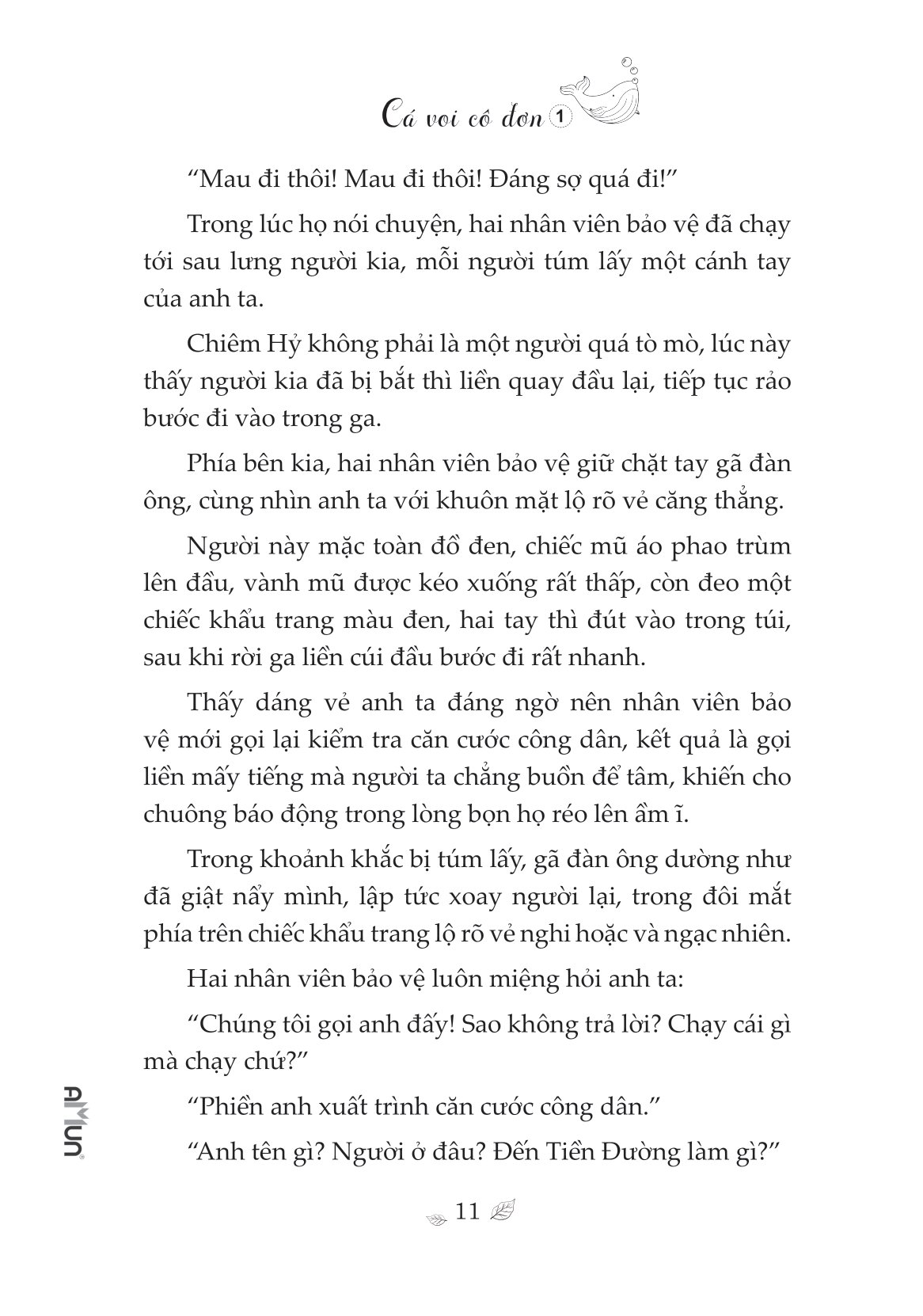 bộ cá voi cô đơn - tập 1