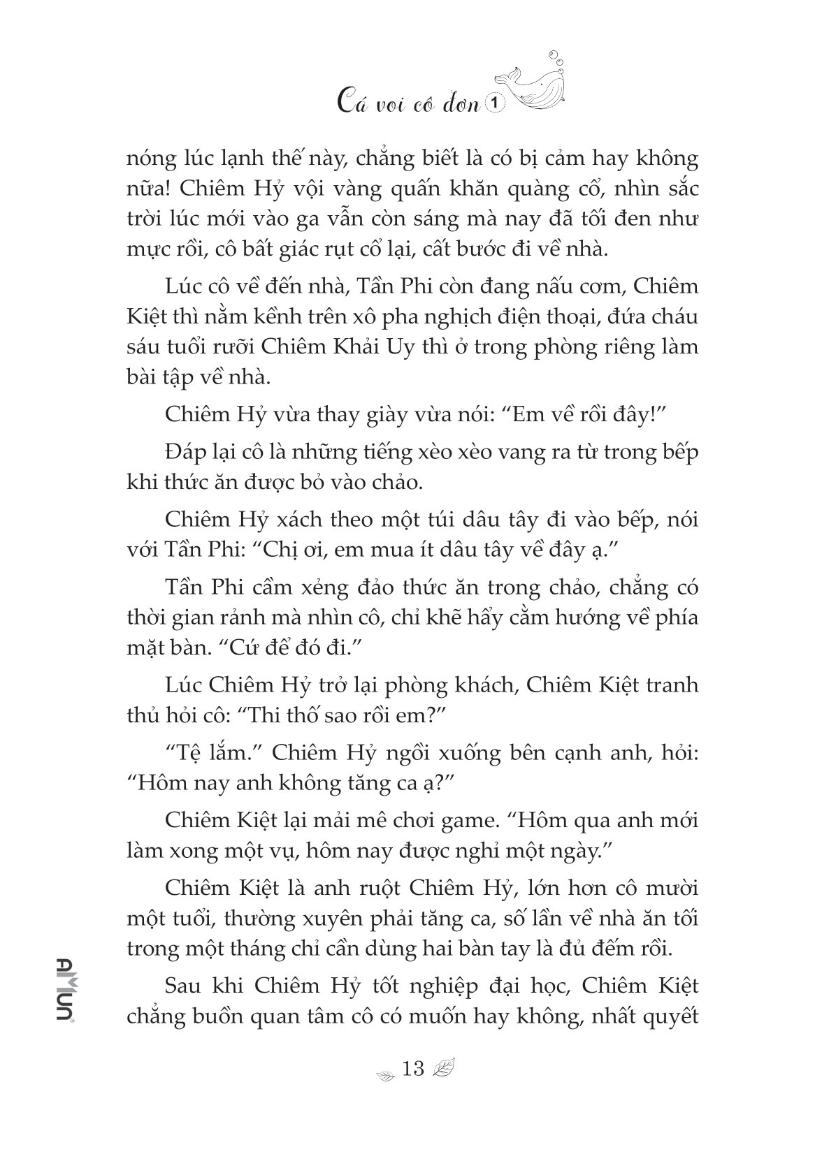 bộ cá voi cô đơn - tập 1