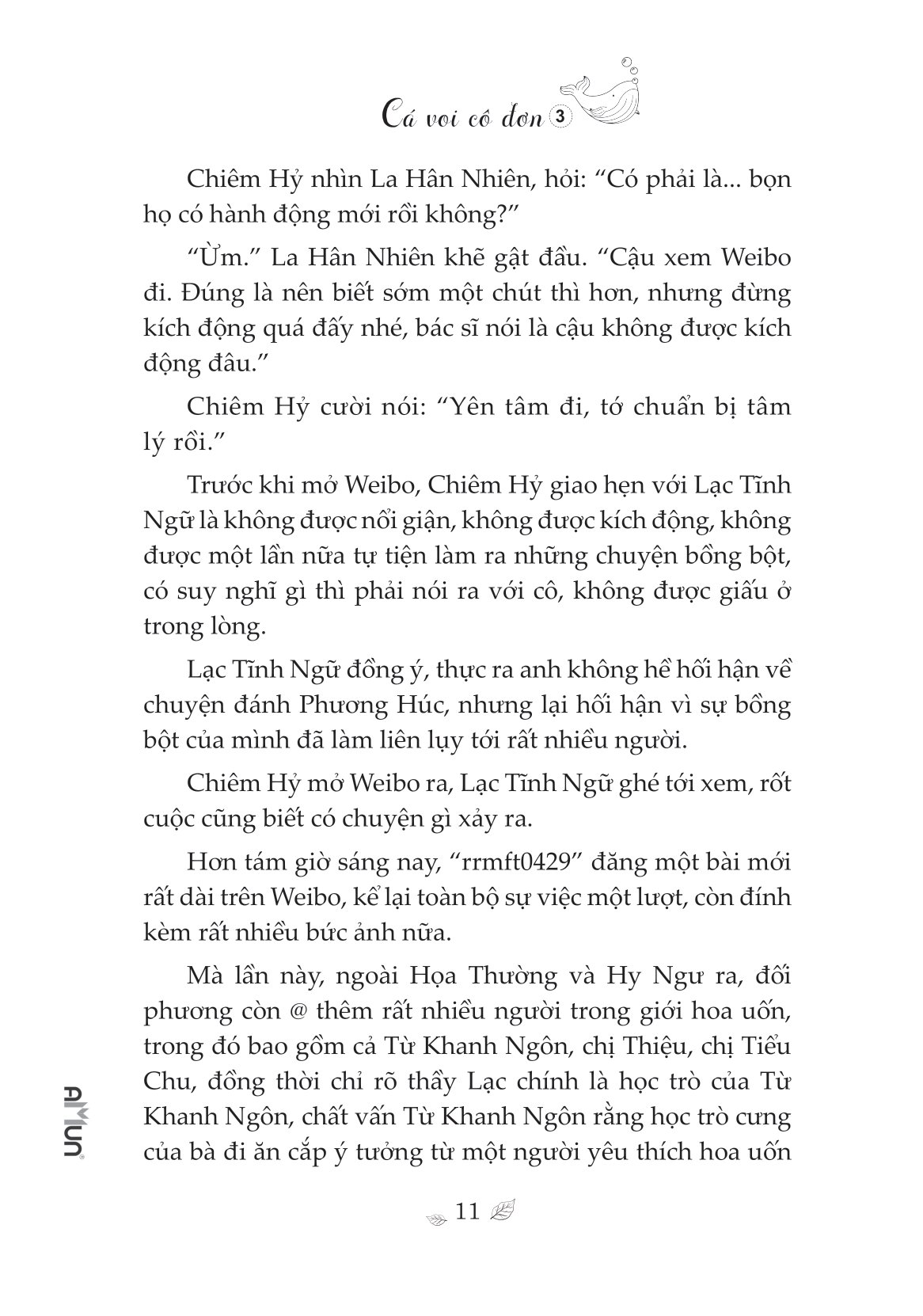 bộ cá voi cô đơn - tập 3