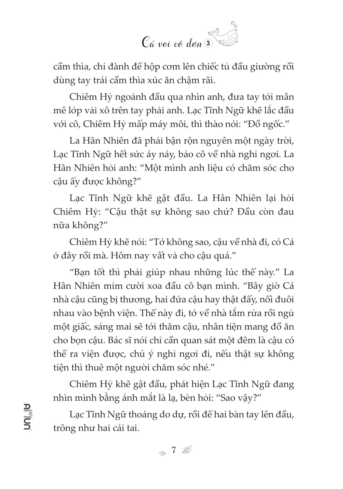 bộ cá voi cô đơn - tập 3