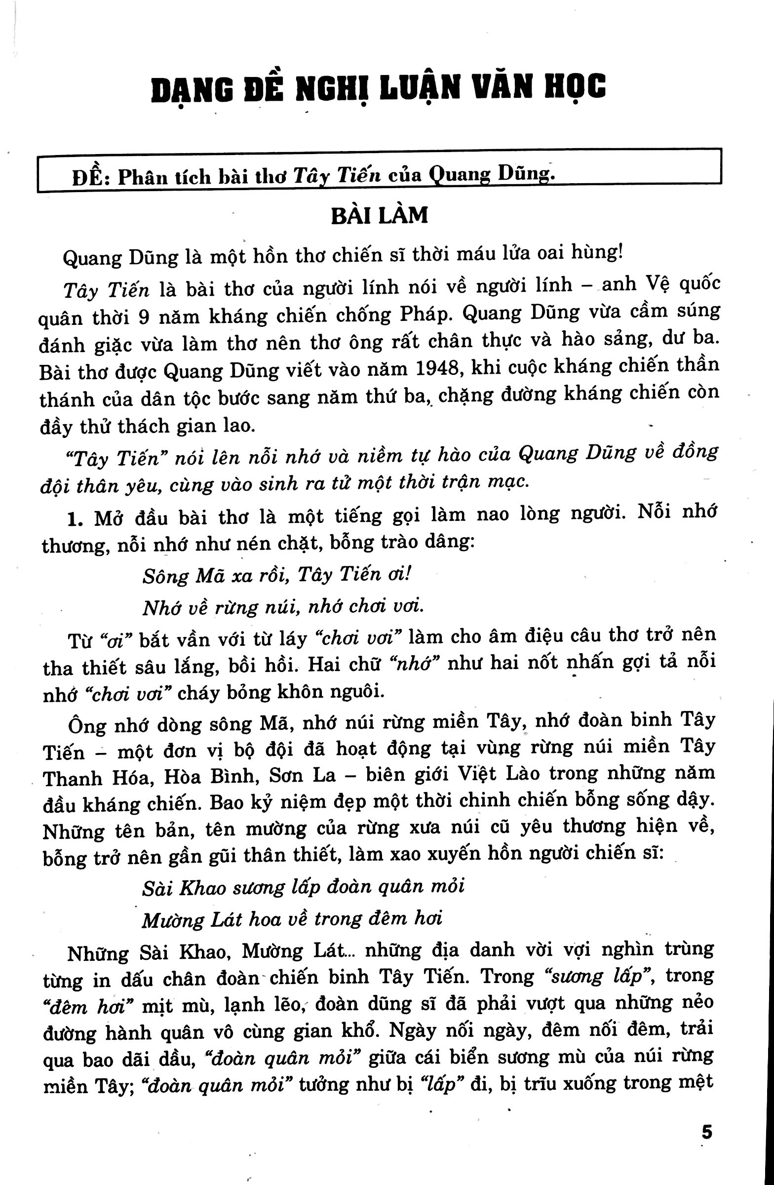 bộ các dạng tập làm văn 12