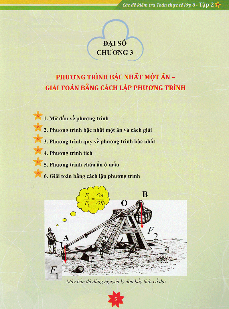 bộ các đề kiểm tra toán thực tế lớp 8 - tập 2
