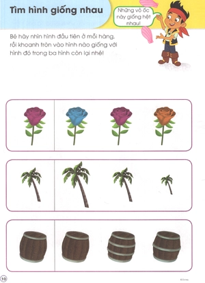 bộ các kĩ năng học tập của disney - cùng học chữ cái tiếng anh tập 1 (4-5 tuổi)