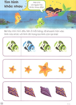 bộ các kĩ năng học tập của disney - cùng học chữ cái tiếng anh tập 1 (4-5 tuổi)